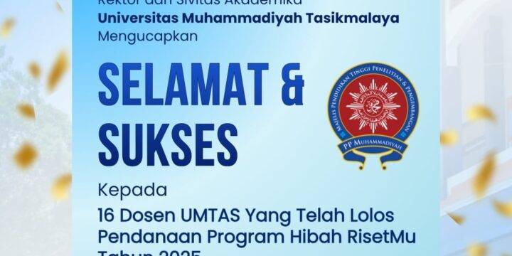 UMTAS Catat Prestasi: 16 Dosen UMTAS Lolos Pendanaan Hibah RisetMu 2025
