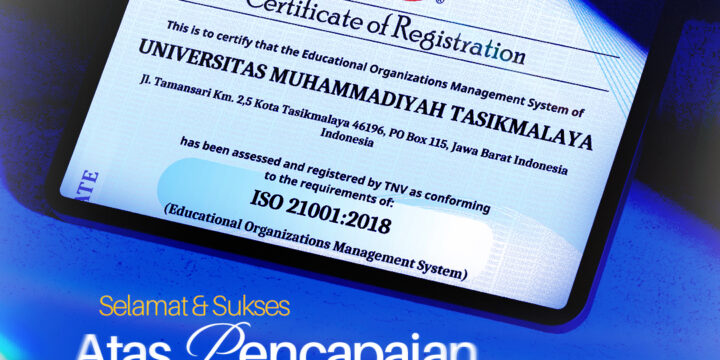 Universitas Muhammadiyah Tasikmalaya Raih Sertifikat ISO
