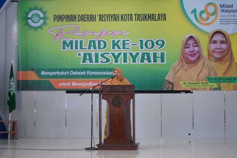 Semarak Milad ‘Aisyiyah Ke-109, PDA Kota Tasikmalaya Teguhkan Komitmen Memperkokoh Dakwah Kemanusiaan